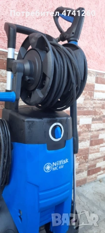 Водоструйка  Nilfisk MC-4M 180bar 3.4kw 220V Машина за отпушване на канали , снимка 8 - Парочистачки и Водоструйки - 53516713