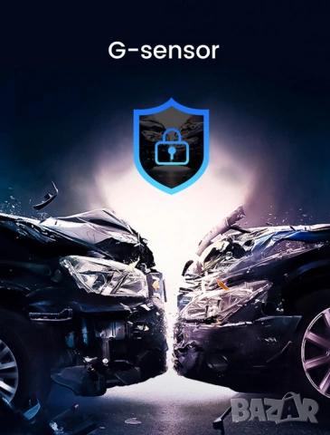 4G Lte видеорегистратор с предаване на живо за кола, двойна камера, предна задна, 2K WIFI GPS DVR, снимка 11 - Аксесоари и консумативи - 53479571