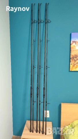 Сет Шаранджийски въдици 3xDaiwa Ninja X Carp 3.90m 3.5lb