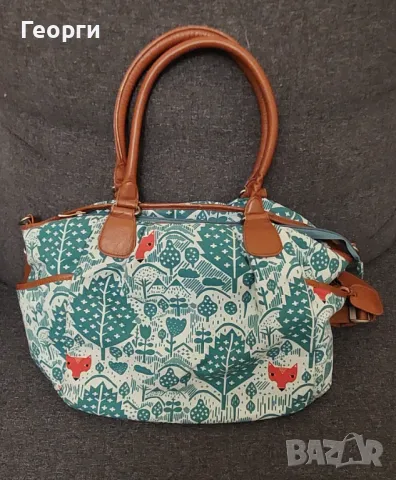 Дамска чанта Mamas & Papas. Дизайн Лисиците на Donna Wilson, снимка 4 - Други - 49351024