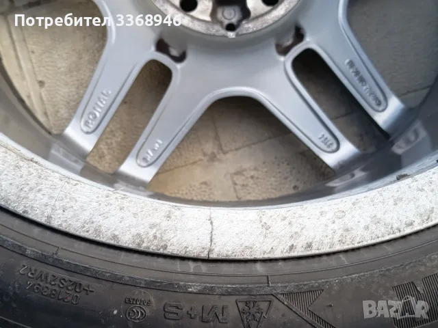 Оригинални джанти Мерцедес АМГ 18" 5х112 спорт пакет Mercedes AMG 18 5x112 с гуми, снимка 12 - Гуми и джанти - 56235199