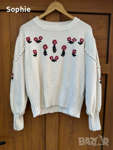 Пуловер Fabienne Chapot , снимка 2 - Блузи с дълъг ръкав и пуловери - 53860310