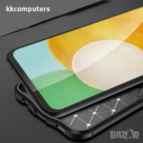 Samsung Galaxy A03 Удароустойчив Litchi Skin Калъф и Протектор, снимка 3 - Калъфи, кейсове - 48611562