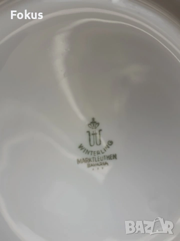 Чайник немски порцелан с позлата, снимка 6 - Антикварни и старинни предмети - 53388637