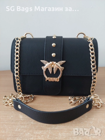 Pinko дамска чанта през рамо стилна чанта хит чанта код 245, снимка 8 - Чанти - 43976441