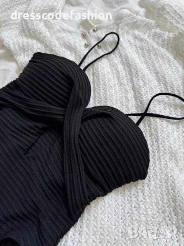Цял бански костюм в черен цвят , снимка 11 - Бански костюми - 51117311