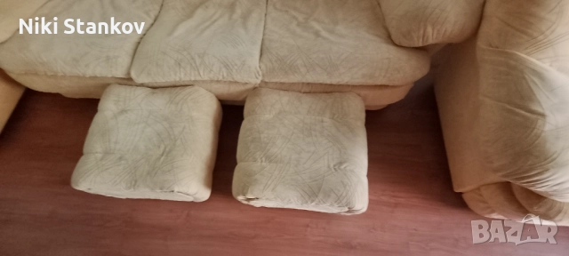Холова гарнитура , снимка 3 - Дивани и мека мебел - 52501349