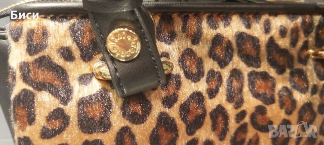 Braccialini -оригинална нова италианска чанта ,естествена мека кожа, снимка 7 - Чанти - 35716449