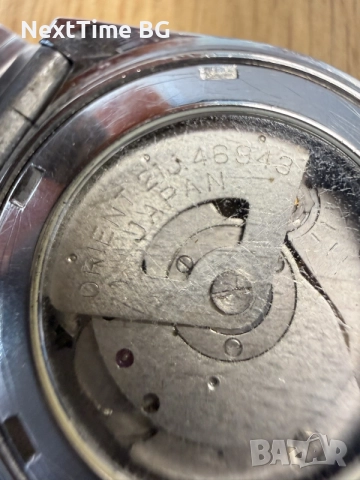 orient automatic оригинален мъжки механичен часовник с зелен цифер, снимка 7 - Мъжки - 55903745