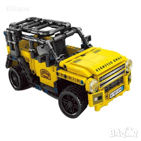 Създай и управлявай сам - Строителен блок RC автомобил 446 части