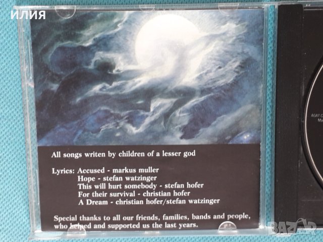 Children Of A Lesser God-1998-Towards A Grief(Gothic Metal,Heavy Metal)Austria, снимка 4 - CD дискове - 44353964