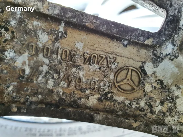 джанти за мерцедес mercedes clk  w204 w203 17 цола 5x112, снимка 6 - Гуми и джанти - 48651191