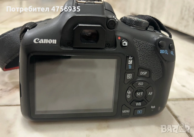 Canon 2000D+ зарядно и батерии, снимка 3 - Фотоапарати - 53735528