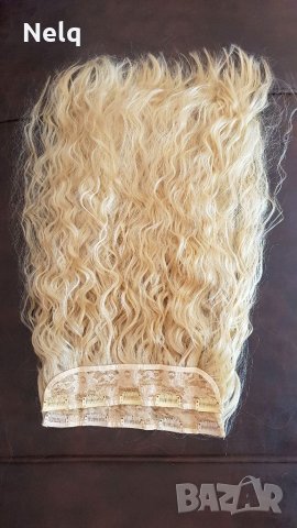 Екстеншъни с клипси, снимка 4 - Аксесоари за коса - 31484852