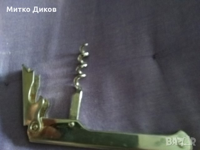 Отварачка винтидж 110мм  FGB Wine Multi Tool Foil Knife Bottle Opener Italy, снимка 4 - Колекции - 34011564