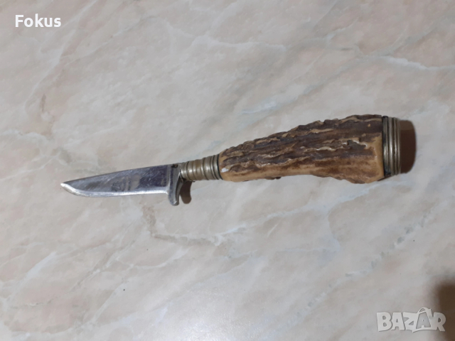 Малко ножче Solingen нож еленов рог