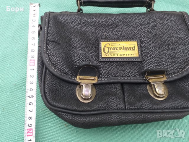 GRACELAND чантичка естествена кожа, снимка 3 - Други ценни предмети - 34787338