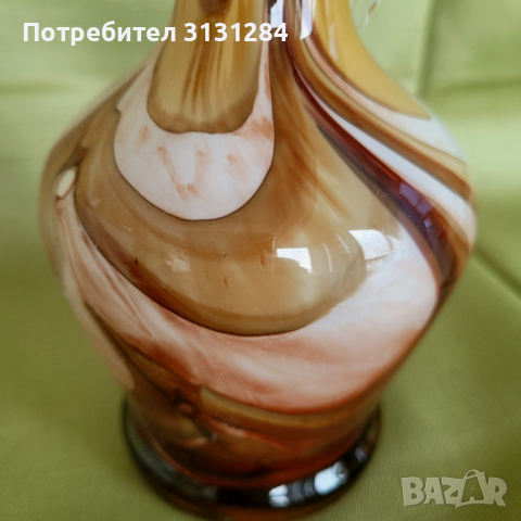 MURANO оригинална кана опалин Carlo Moretti Италия, снимка 5 - Антикварни и старинни предмети - 44586721