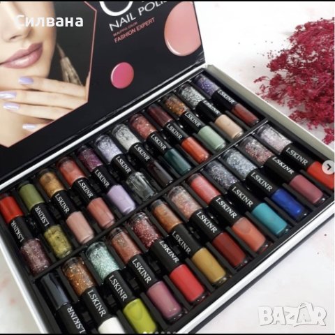 Гел лак Nail polish 24 броя 24 цвята в кутия