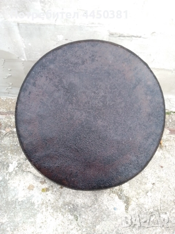 1960 РЕТРО ОГРОМНА ТАВА ЗА ЛЮТЕНИЦА И ТОПЕНЕ НА СВИНСКА МАС, снимка 6 - Антикварни и старинни предмети - 52133910