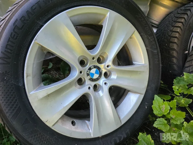 Оригинални лети джанти BMW Style 327 със зимни гуми Kumho, снимка 2 - Гуми и джанти - 55999368
