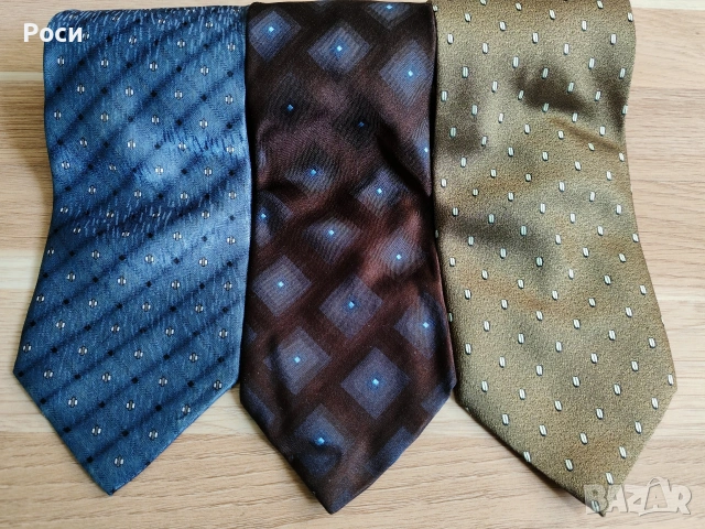 Италиански копринени вратовръзки 3, снимка 3 - Други - 53853346