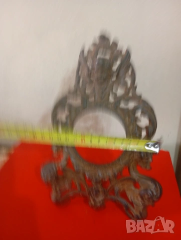 Барокова поставка за джобен часовник, снимка 4 - Антикварни и старинни предмети - 53664992