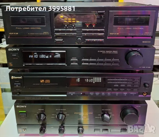 Двукасетъчен дек Pioneer, mod. CT-W201

