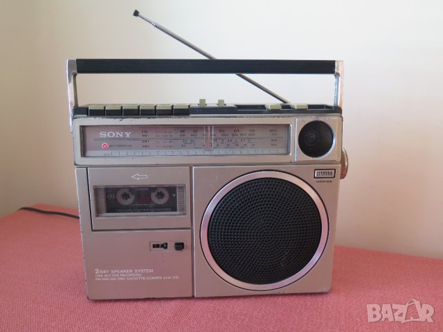  Vintage SONY  CFM 31S- Радиокасетофон ,1977, снимка 2 - Радиокасетофони, транзистори - 41350641