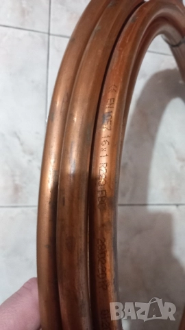 Медна тръба ф16x1 , снимка 2 - Друго търговско оборудване - 52841462