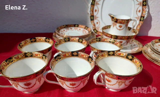 Антикварен сервиз Royal Albert Devon (1927-1935год.), снимка 6 - Сервизи - 53719796