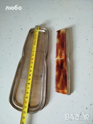 Сребърен Гребен 0,925 Със Поставка "Тип Поднос" Също Сребро 0.925, снимка 9 - Антикварни и старинни предмети - 48739040