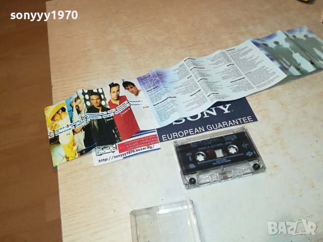 BACKSTREET BOYS-ORIGINAL TAPE 2306232049, снимка 4 - Аудио касети - 41334841