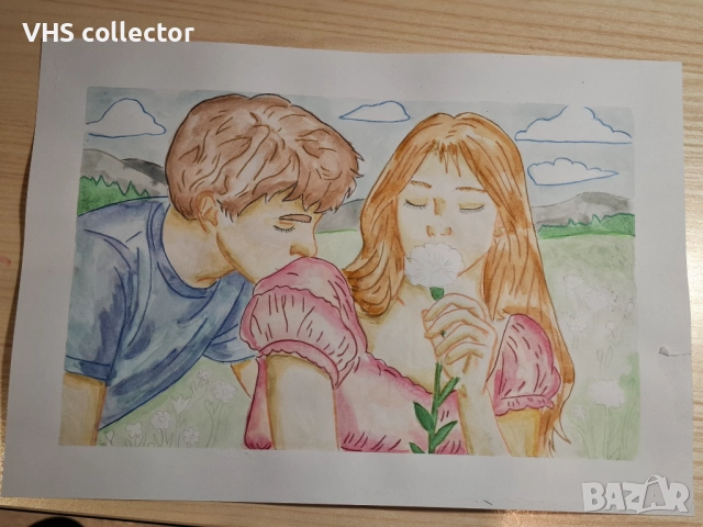 Рисунка "Полеви мелодии", снимка 2 - Декорация за дома - 52394775