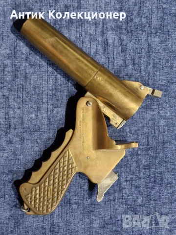 Голям Американски сигнален пистолет Van Karner 1940 г., снимка 7 - Антикварни и старинни предмети - 51871678