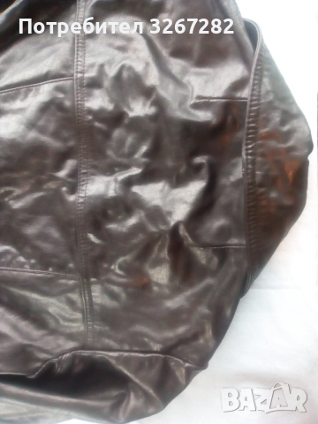 Шлифер,Черен,Естествена Кожа,, снимка 8 - Шлифери - 51744396