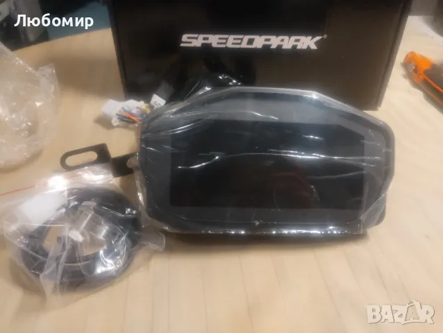 Универсален LCD цифров скоростомер за мотоциклет Одометър Оборотомер за мотоциклет, снимка 3 - Аксесоари и консумативи - 47469294