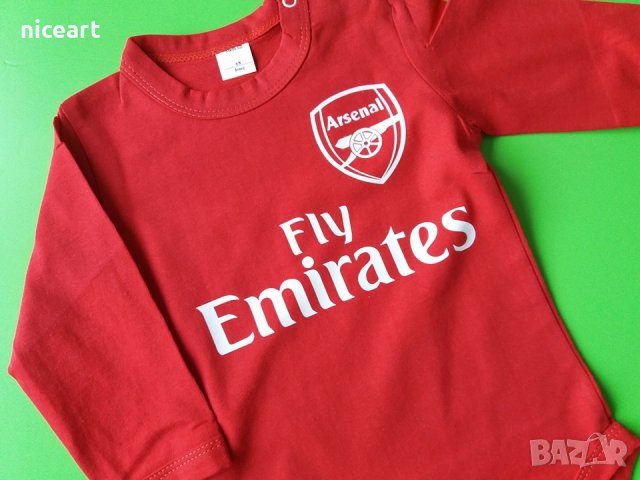 Боди Арсенал за малки фенове, снимка 2 - Бодита за бебе - 31847826