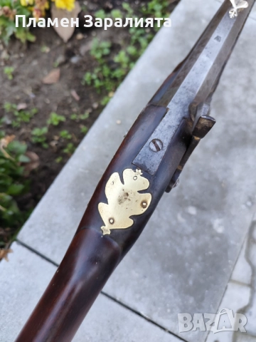 Капсулна пушка автентична 19 век, снимка 10 - Антикварни и старинни предмети - 52788113