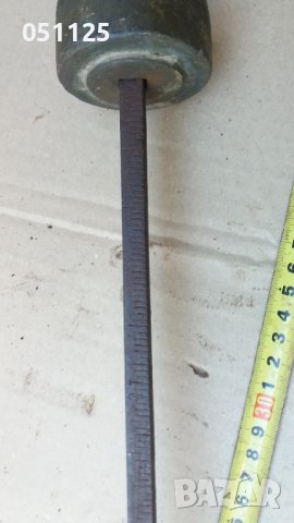 везна, кантар с две деления за 6 и до 20 кг. с топуз , снимка 12 - Антикварни и старинни предмети - 40022946