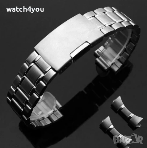 ВЕРИЖКА ЗА ЧАСОВНИК СЪС ЗАОБЛЕНИ КРАИЩА. ВЕРИЖКА С ИЗВИТИ НАКРАЙНИЦИ SEIKO ORIENT CASIO CITIZEN Q&Q, снимка 2 - Други - 21300825