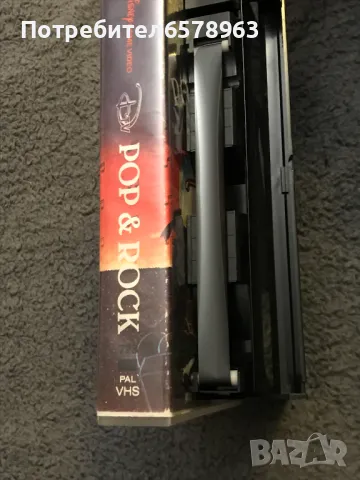 Видеокасета на Disney TV '' POP & ROCK '' VHS , снимка 7 - Анимации - 49175192