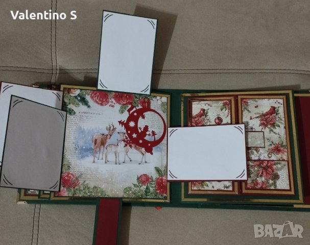 Коледен скрапбук албум, снимка 15 - Други - 39050134