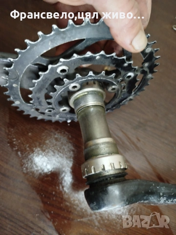 Курбел със средно движение за велосипед колело карбон sram truvativ noir , снимка 3 - Части за велосипеди - 53094847