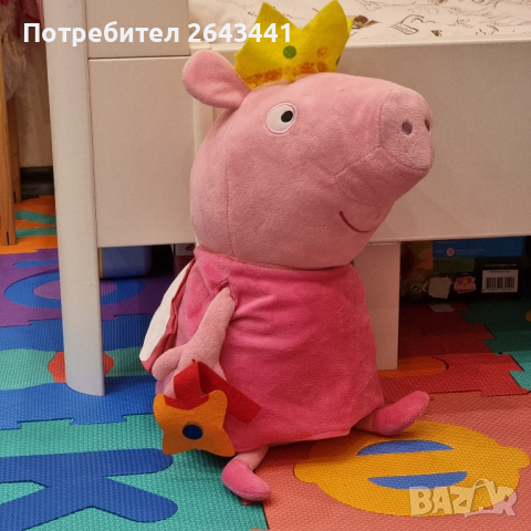 голяма Пепа пиг peppa pig оригиналнс, снимка 1 - Плюшени играчки - 44765693