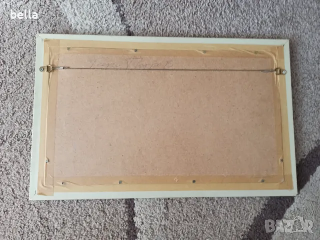 КАРТИНА НА ХУД.ГЕОРГИ ПЕТРОВ СЪПРУГ НА АНЕТА ДРЪГУШАНУ, снимка 5 - Картини - 50254754