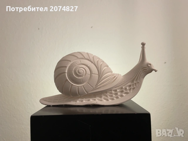 Фигурка Schnecke / Охлюв статуетка, снимка 2 - Статуетки - 53482872