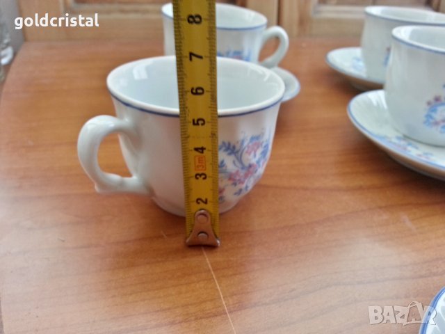 Стар български порцелан чаши за кафе , снимка 3 - Антикварни и старинни предмети - 40061874