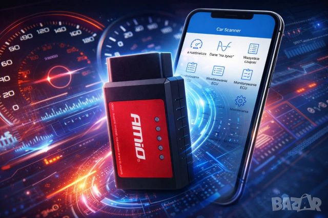 OBD2 Bluetooth диагностика – автомобилен диагностичен скенер за Android и iOS