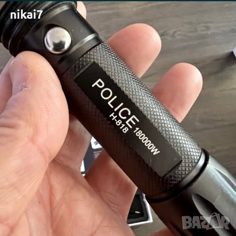 POWER STYLE LED мощен прожектор фенер с режим+ SOS светлина оцеляване, снимка 4 - Къмпинг осветление - 39118447